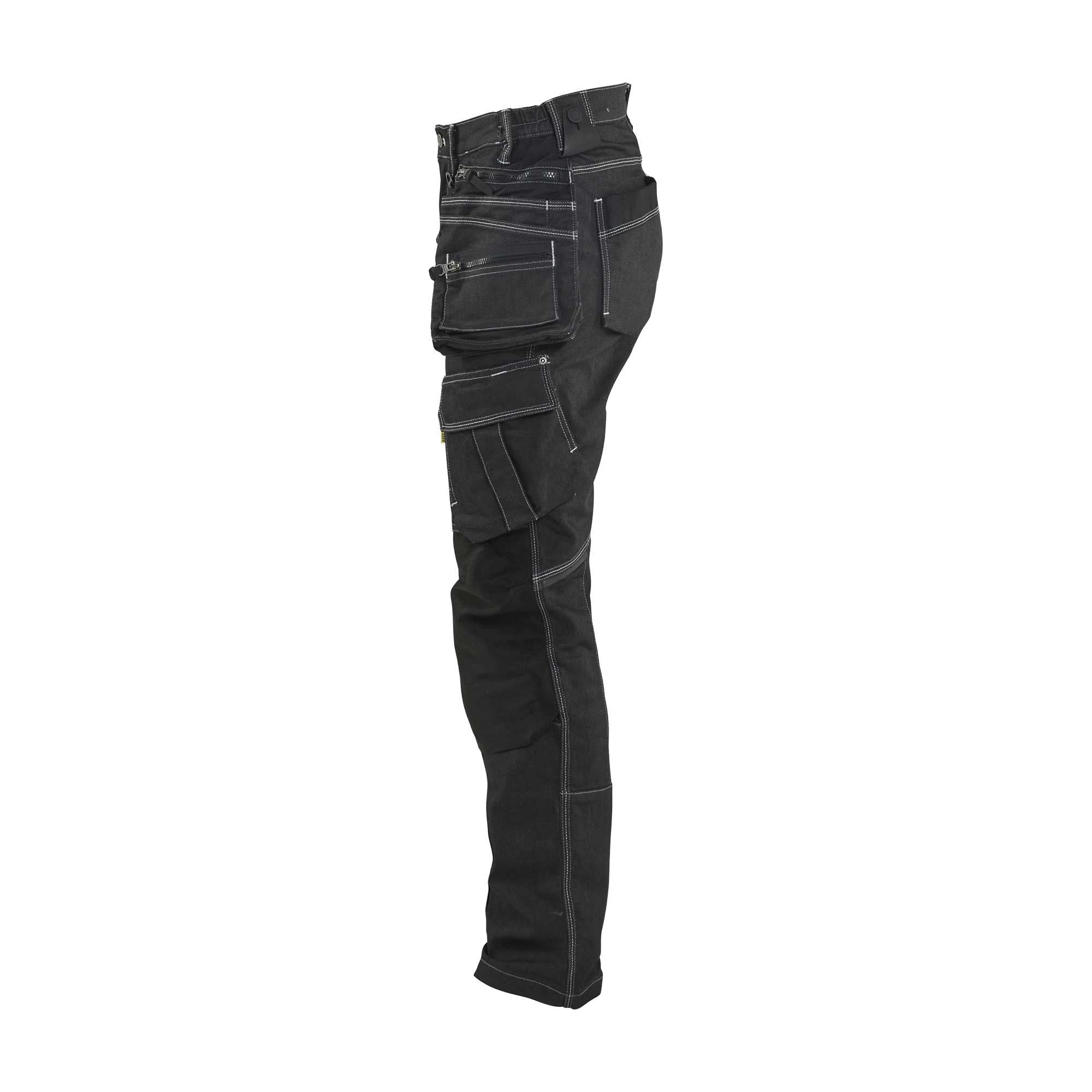 BLAKLADER 79901141 Women's Craftsman Trousers X1900 Stretch Work Trousers Women - Cordura Denim
